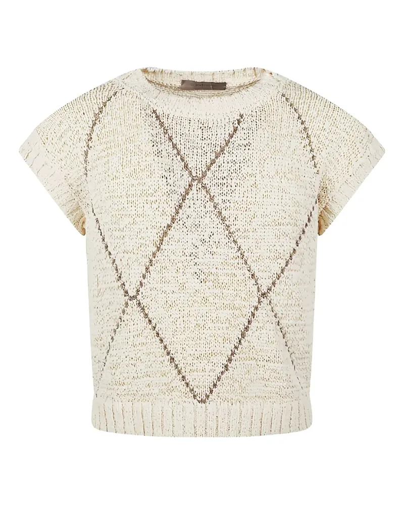 D.EXTERIOR Klassisches T-Shirt - Nude Nude