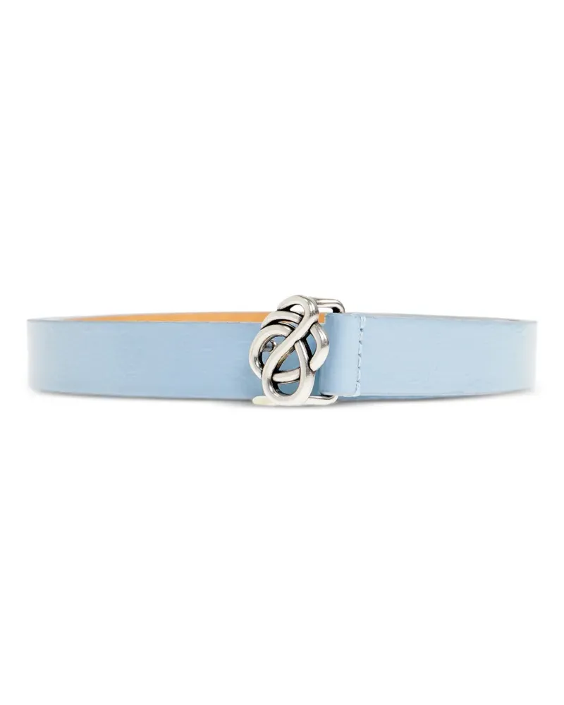 By Malene Birger Ouma leather belt - Blau Blau