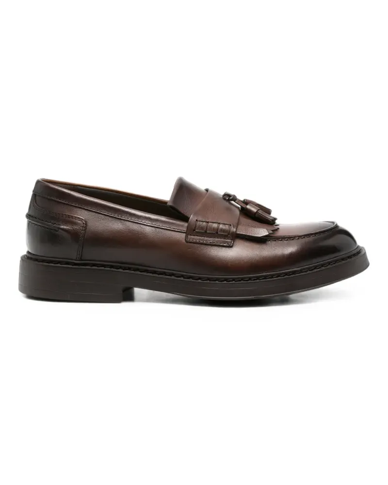 Doucal´s tassel-detail kiltie loafers - Braun Braun