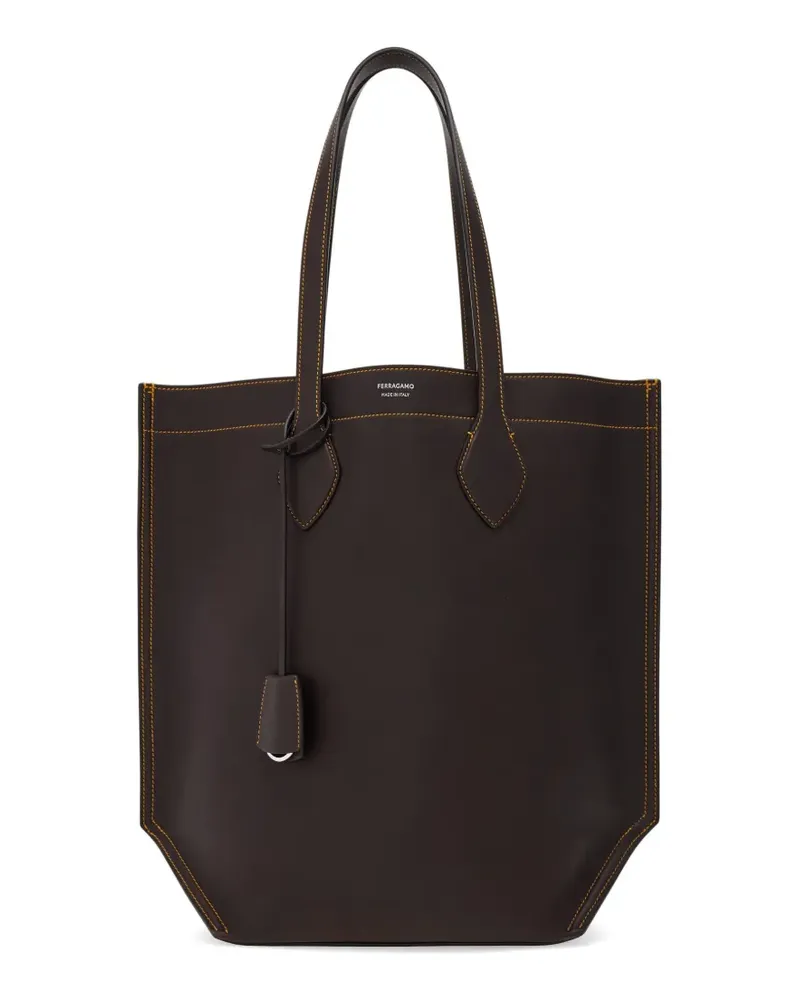 Ferragamo North-South Tote Bag - Braun Braun