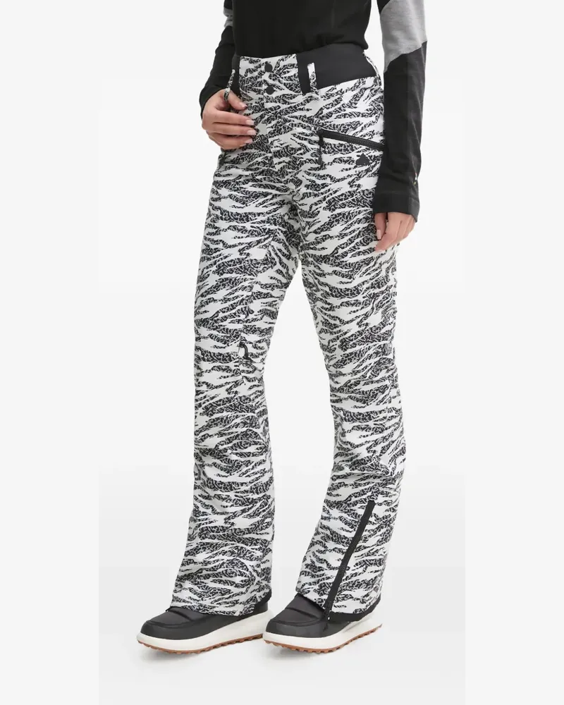 Burton Skihose mit Animal-Muster - Weiß Weiß