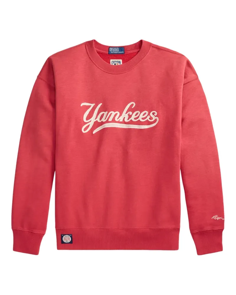 Ralph Lauren Sweatshirt mit rundem Ausschnitt - Rot Rot