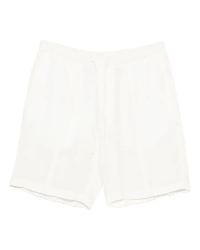 Emporio Armani linen shorts - Weiß Weiß