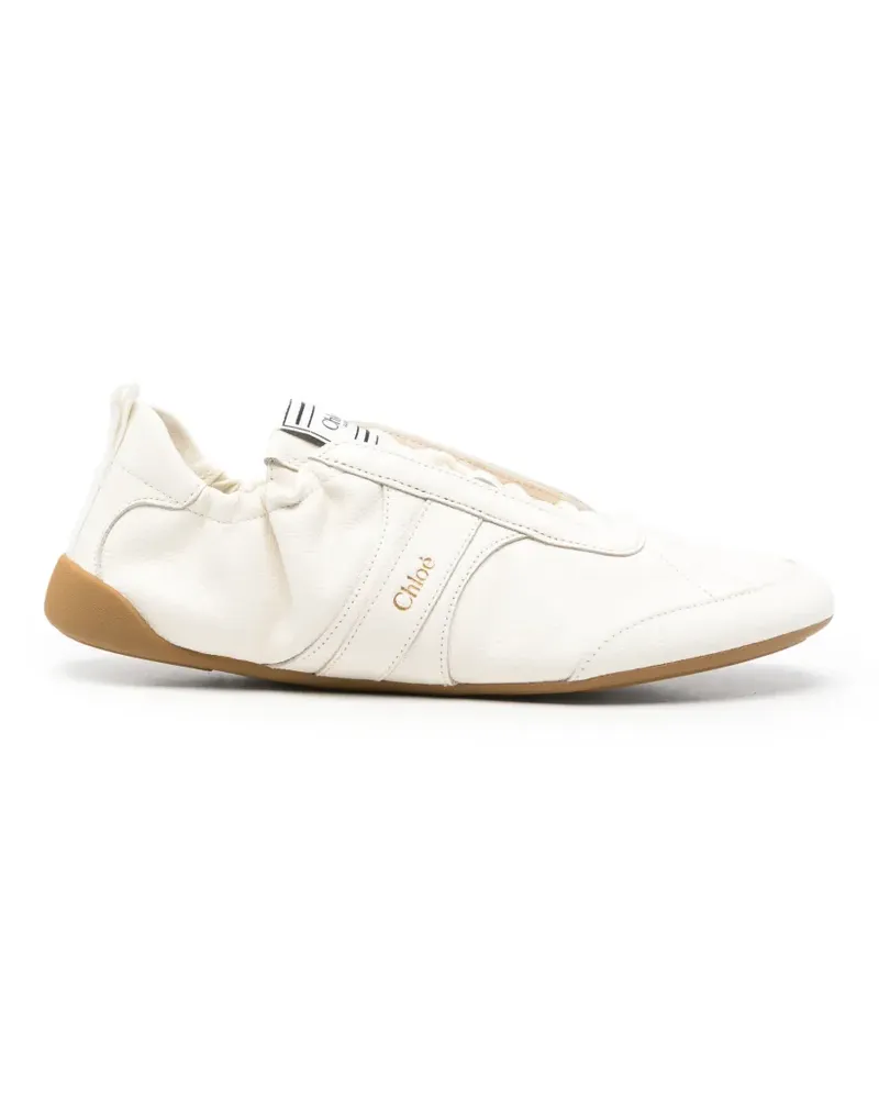 Chloé Kick Off Sneakers - Weiß Weiß