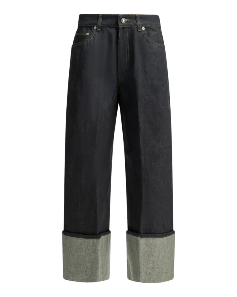 Givenchy turn-up cuff jeans - Blau Blau