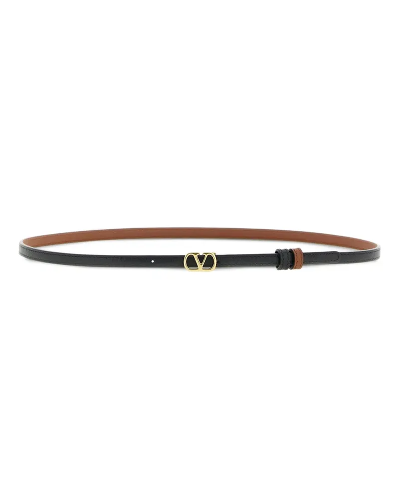 Valentino Garavani reversible VLogo Signature belt - Schwarz Schwarz