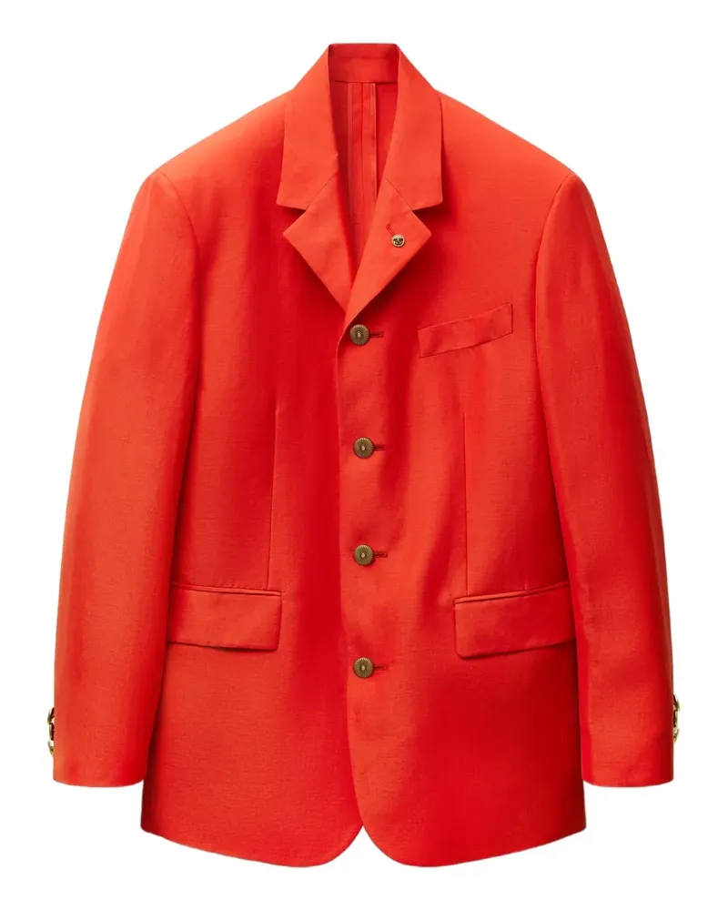 Versace wool-linen blazer - Rot Rot