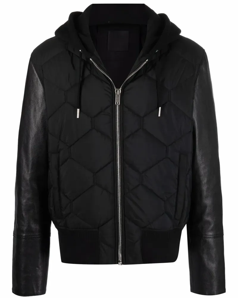 Givenchy Jacke mit gefütterten Einsätzen - Schwarz Schwarz