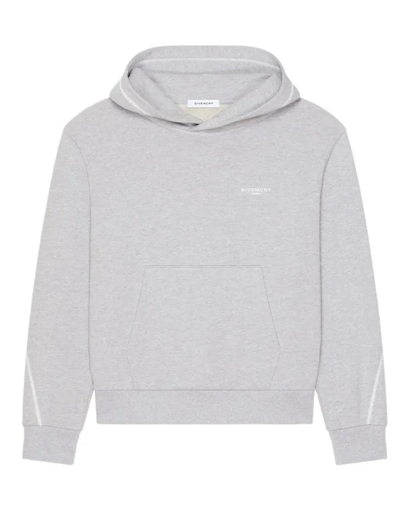 Givenchy Couture Seam Hoodie aus Fleece - Grau Grau