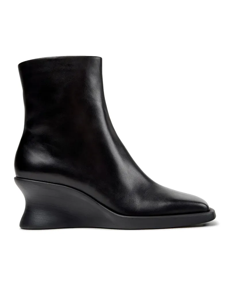 Camper Louise Stiefeletten mit Wedge-Absatz - Schwarz Schwarz