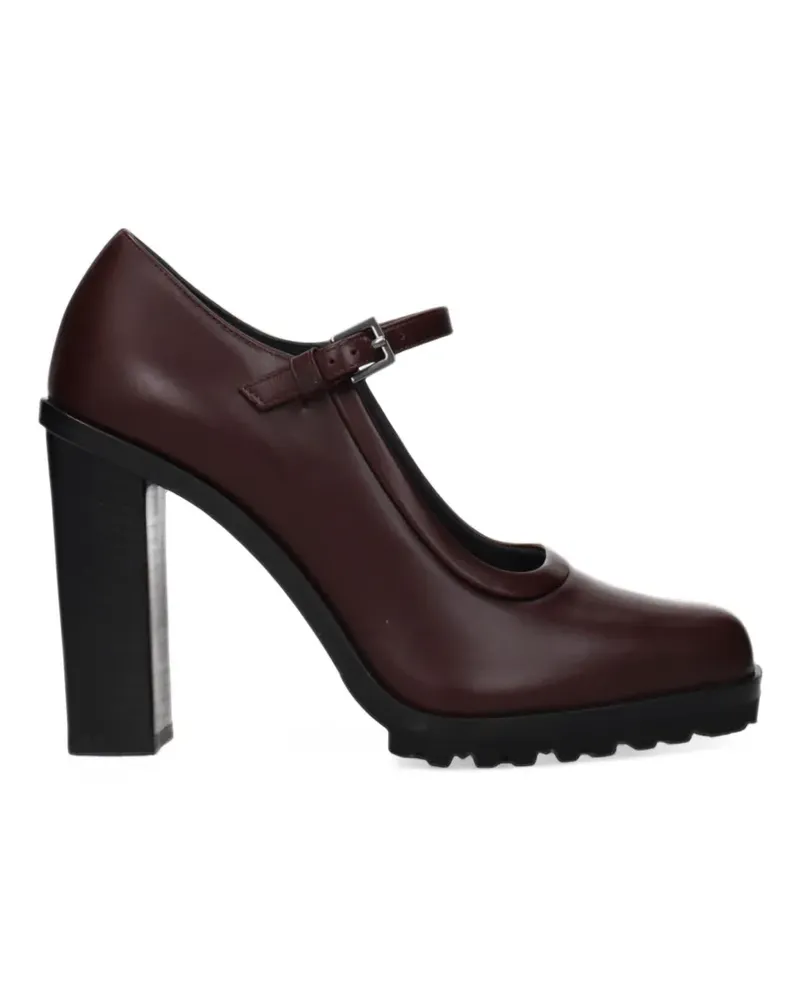 Max Mara buckle-fastening leather pumps - Braun Braun
