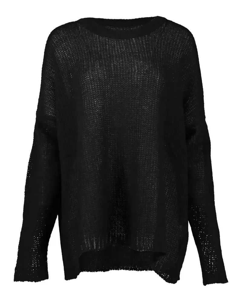 SPRWMN Jade open-knit sweater - Schwarz Schwarz