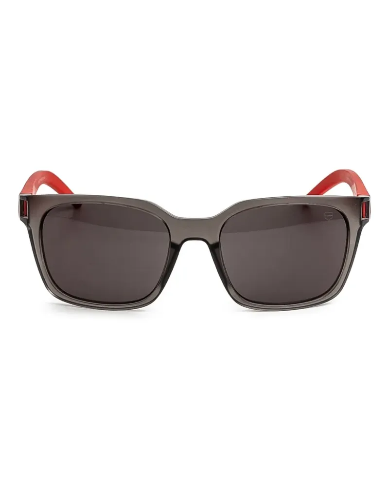 TAG Heuer Eckige Sonnenbrille - Grau Grau