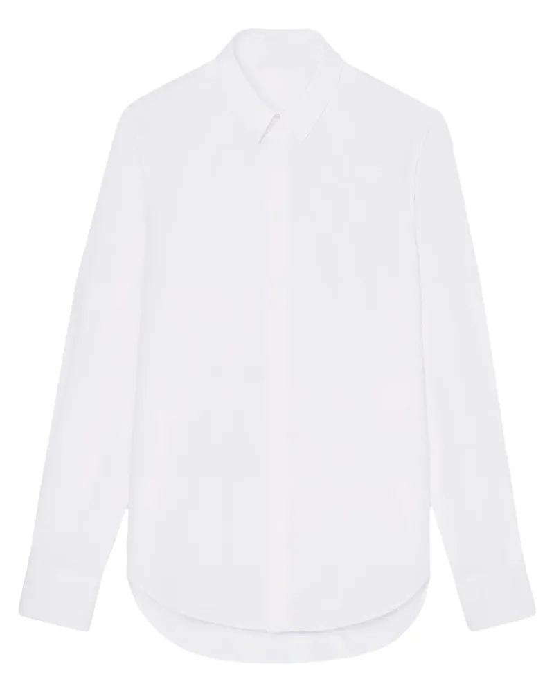 WARDROBE.NYC Klassisches Hemd - Weiß Weiß