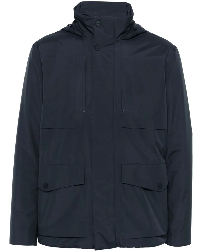 Herno Jacke mit Kapuze - Blau Blau