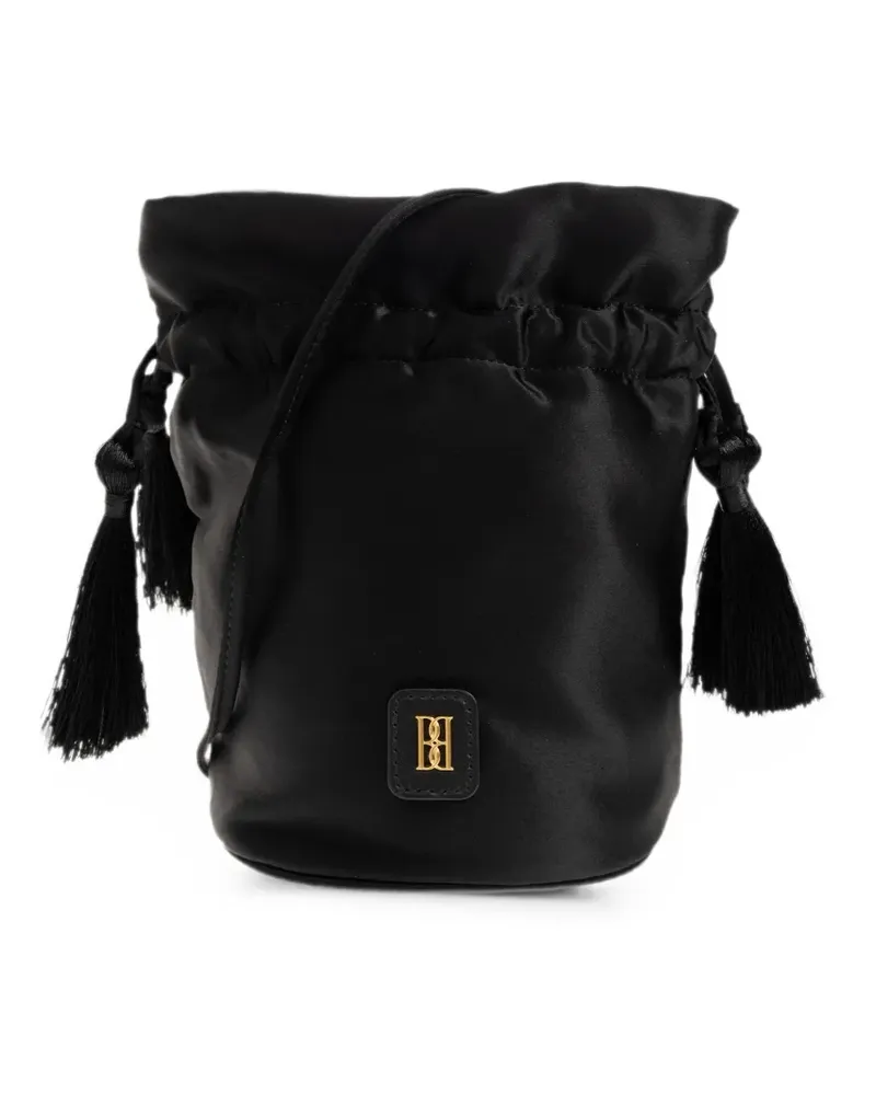 By Malene Birger Landinna tassel-detail bucket bag - Schwarz Schwarz