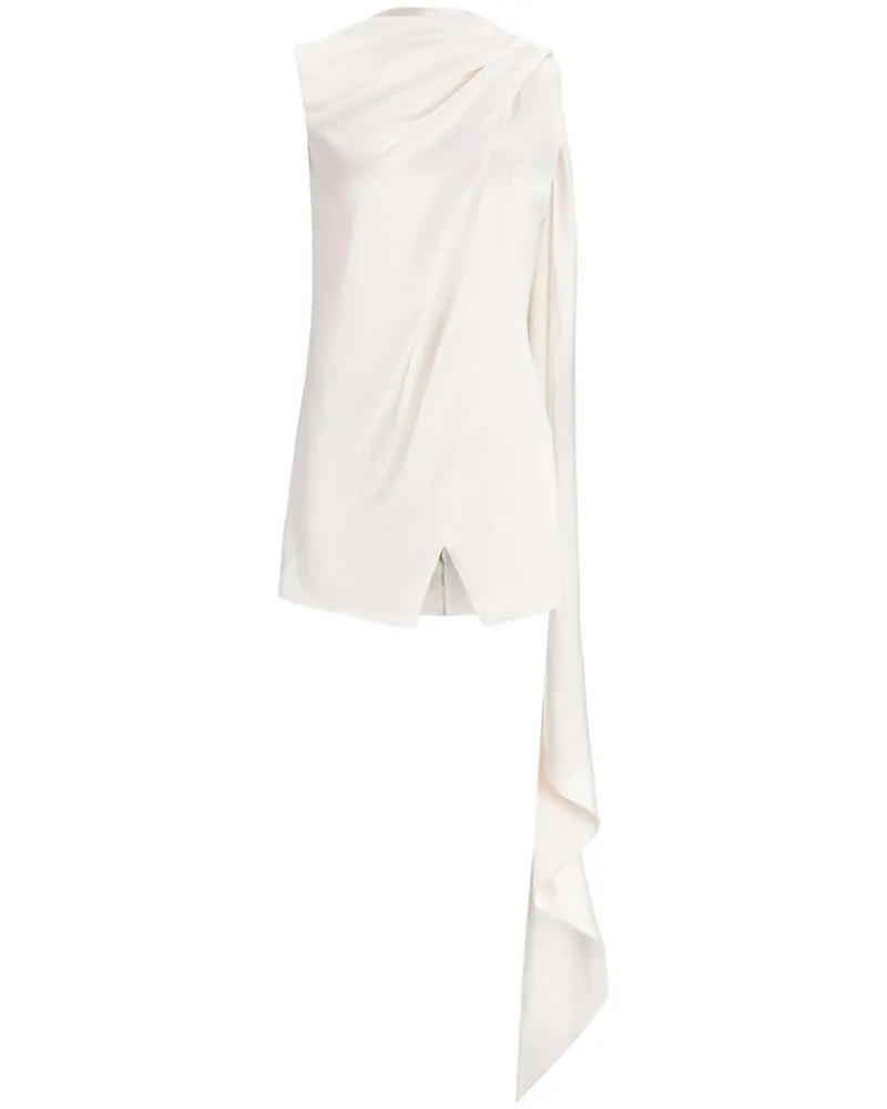 Ralph Lauren Ärmellose Seidenbluse - Nude Nude