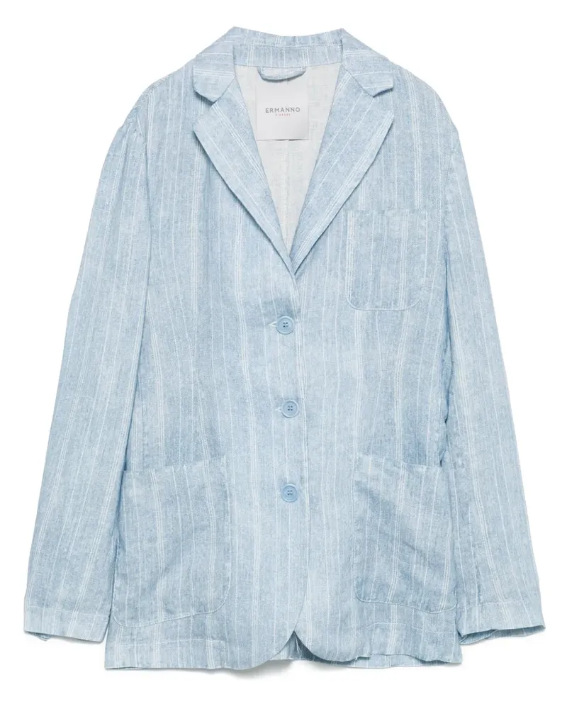 Ermanno Scervino Gestreiftes Sakko - Blau Blau