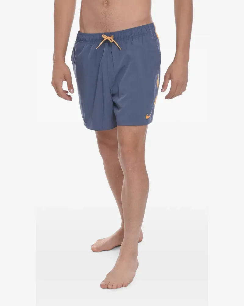 Nike Badeshorts mit Logo-Print - Blau Blau