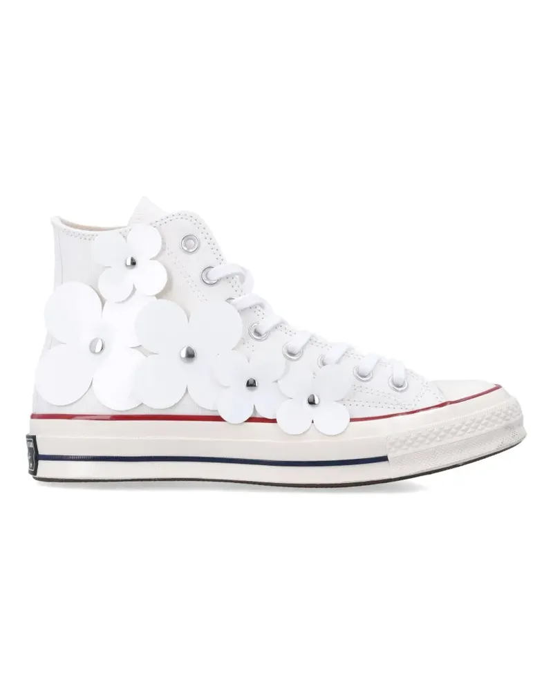 Converse Chuck 70 flower-applique sneakers - Weiß Weiß