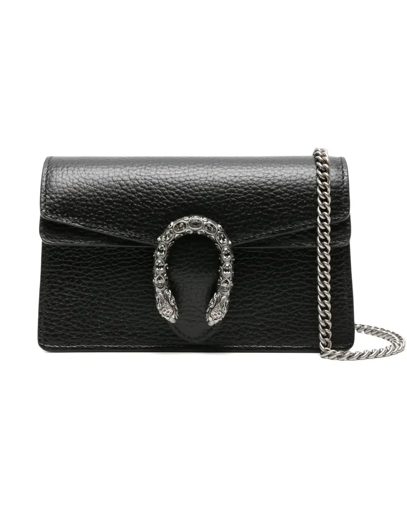 Gucci Mini Dionysus Schultertasche - Schwarz Schwarz