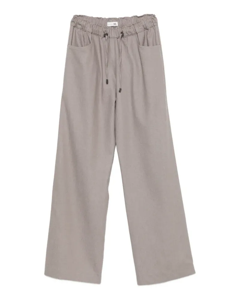Manzoni 24 Weite Hose mit Kordelzug - Nude Nude