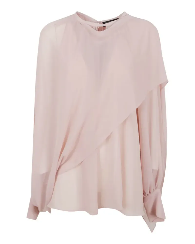 Gianluca Capannolo draped blouse - Rosa Rosa