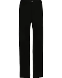 Tagliatore Klassische Tapered-Hose Schwarz