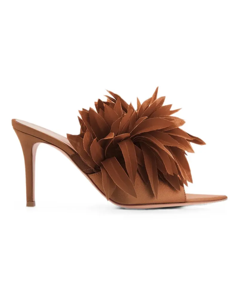 Gianvito Rossi Daniah Mules - Braun Braun