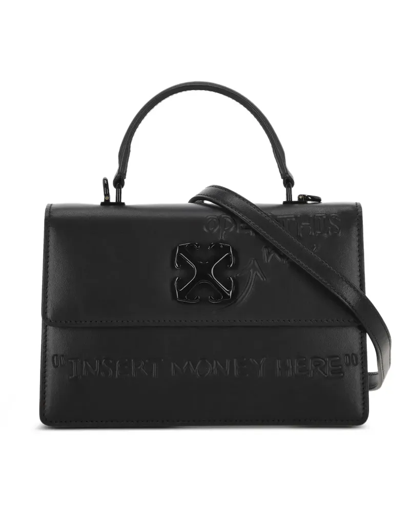 OFF-WHITE Tote Bag mit Arrows-Applikation - Schwarz Schwarz