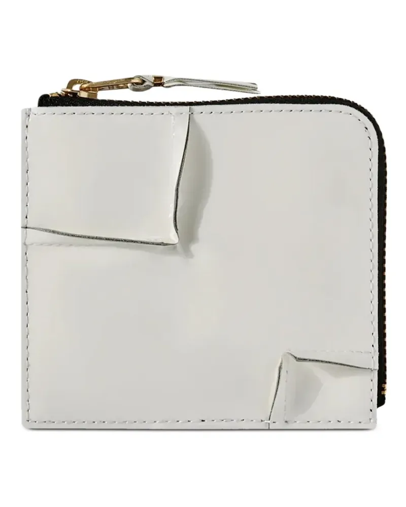 Comme des Garçons Portemonnaie mit Reißverschluss - Weiß Weiß