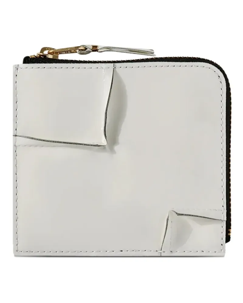 Comme des Garçons Portemonnaie mit Reißverschluss - Weiß Weiß
