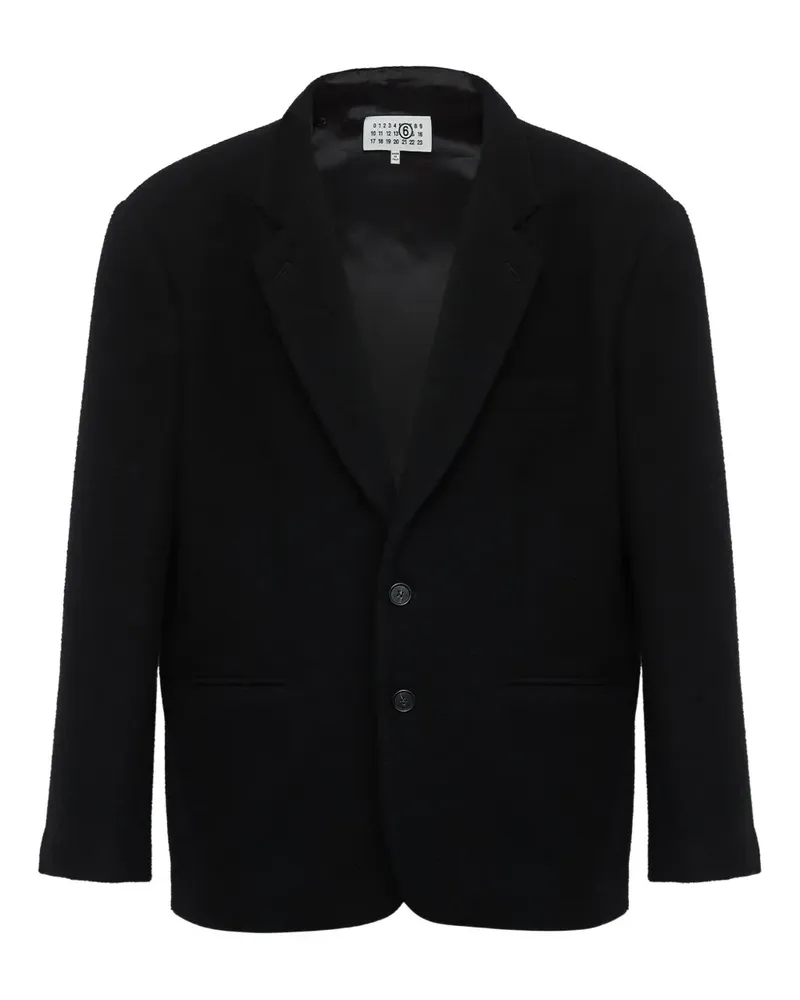 Maison Margiela Einreihiges Sakko - Schwarz Schwarz