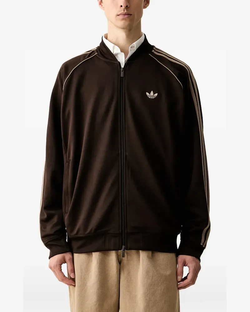 adidas SST Adicolor Classics loose tracktop - Braun Braun