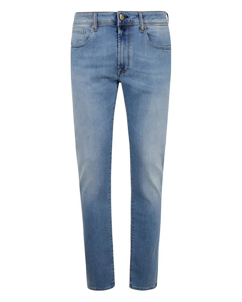 Incotex Schmale Jeans - Blau Blau