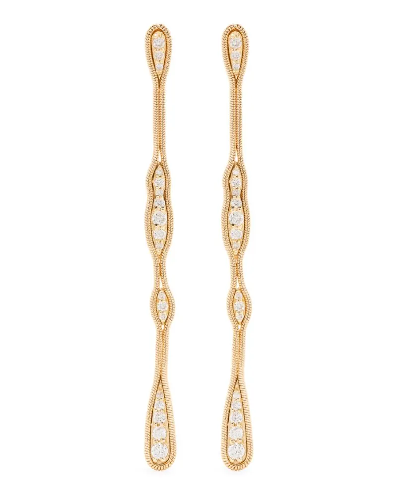 Fernando Jorge 18kt Gelbgoldohrringe mit Diamanten Gold