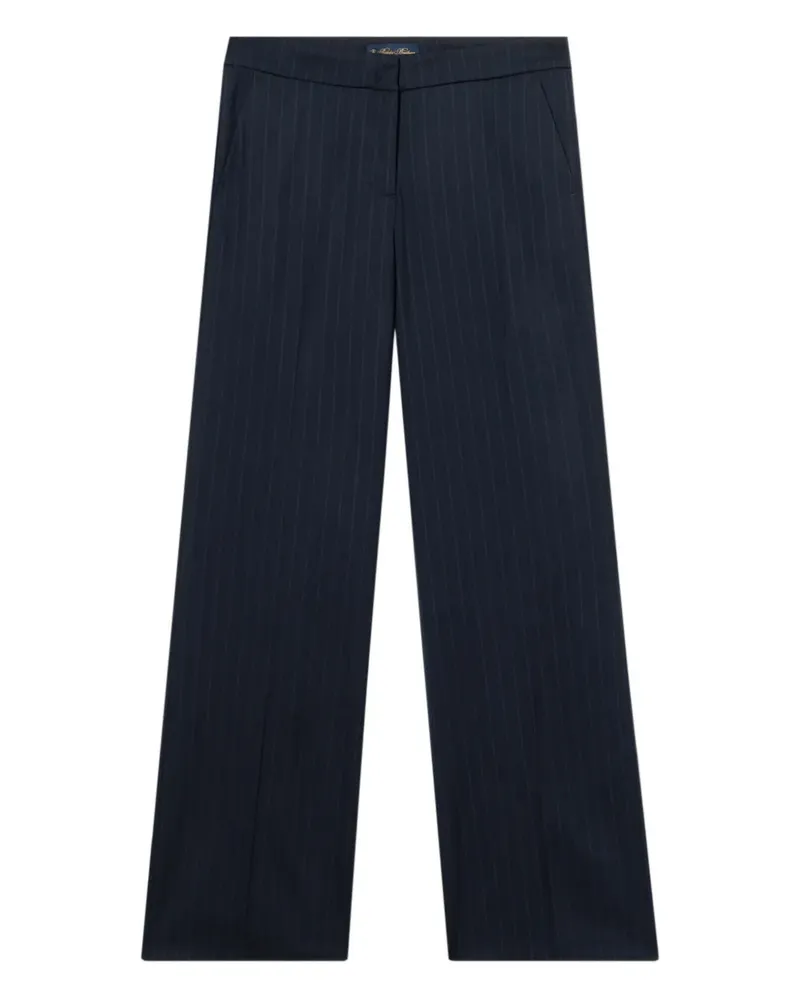 Brooks Brothers Weite Hose mit Nadelstreifen - Blau Blau