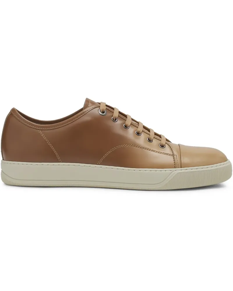 Lanvin Sneakers aus Leder - Braun Braun