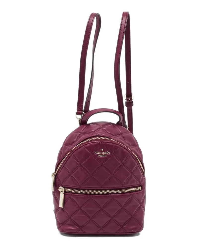 Kate Spade mini Natalia quilted backpack - Rot Rot