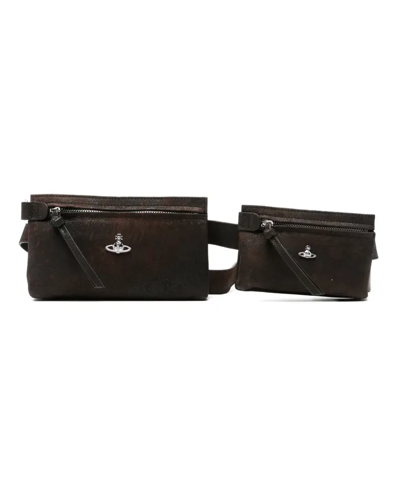 Vivienne Westwood zip-fastening belt bag - Braun Braun