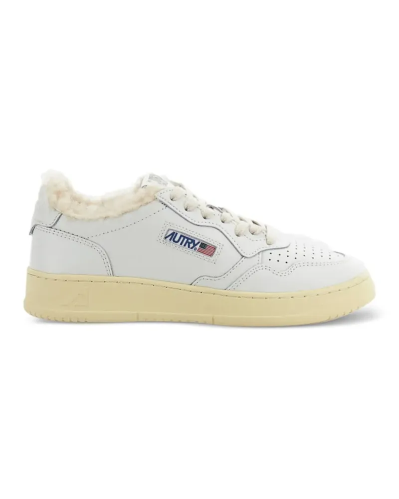 AUTRY Medalist Sneakers mit Shearling - Weiß Weiß
