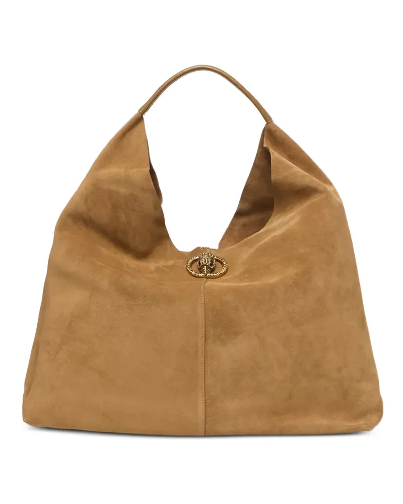 Kurt Geiger Große Chelsea Clutch - Nude Nude