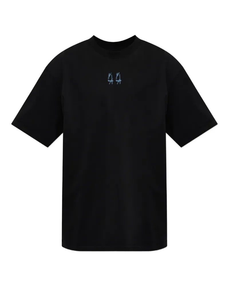 44 LABEL GROUP Fear logo-print T-shirt - Schwarz Schwarz
