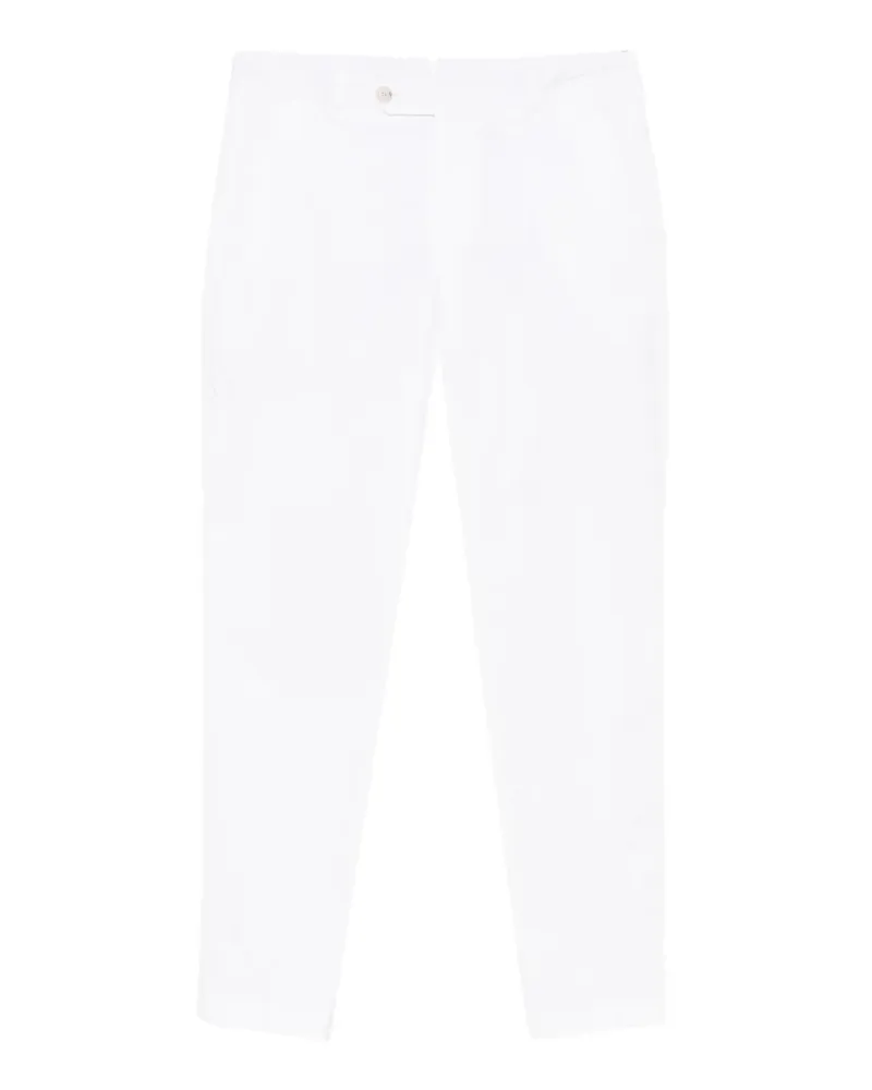 HUGO BOSS button-fastening trousers - Weiß Weiß