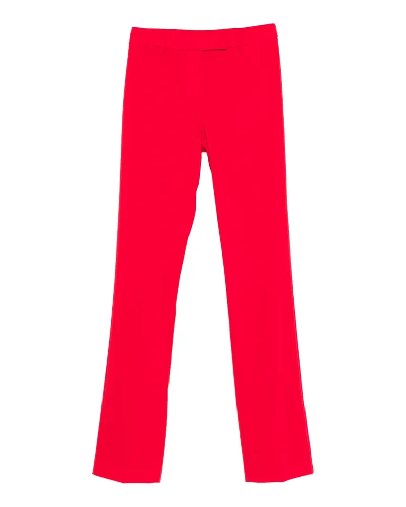 Patrizia Pepe slim crepe trousers - Rot Rot