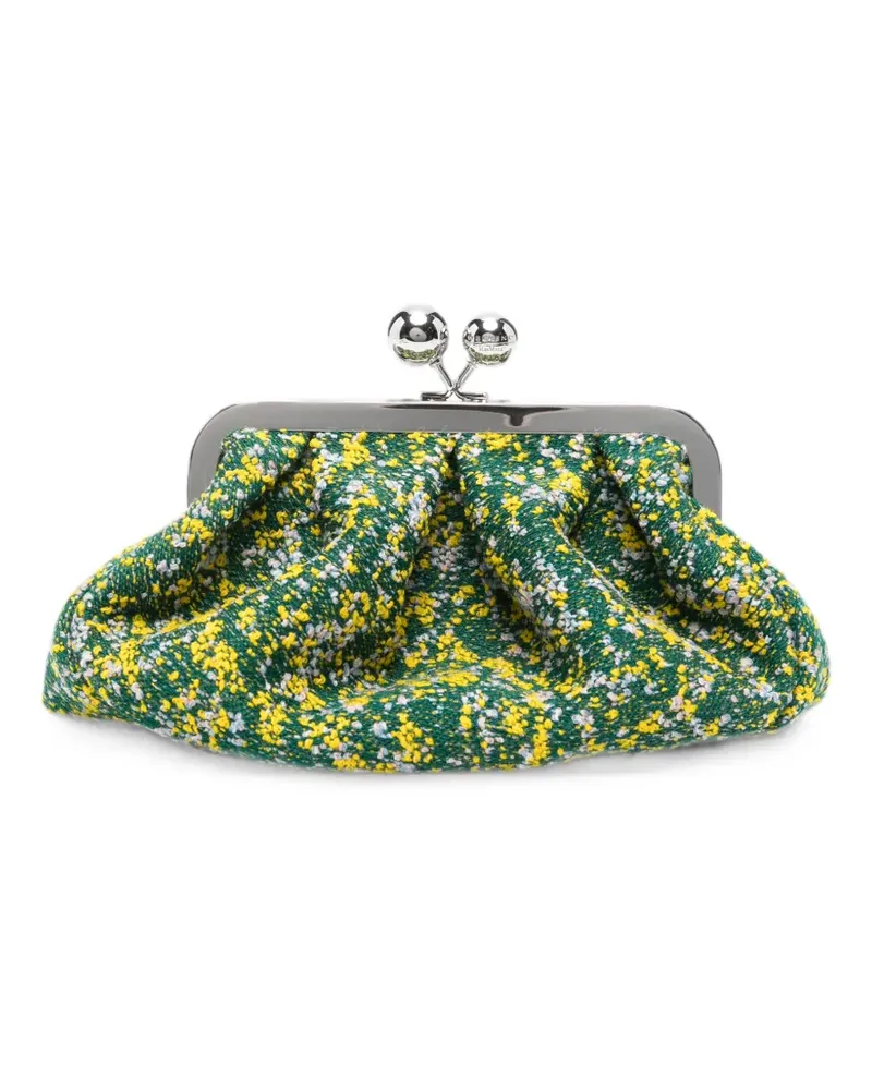 Max Mara Pasticcino floral-print clutch bag - Grün Grün