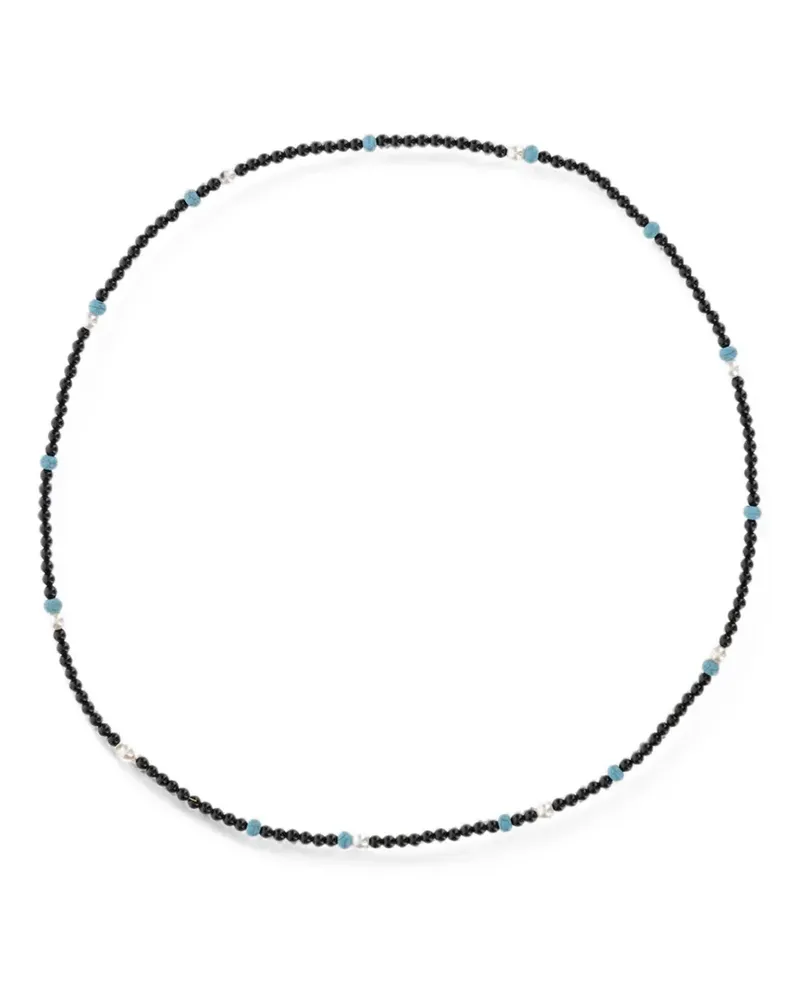 Lisa C beaded necklace - Silber Silber