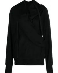 Undercover Cropped-Hoodie Schwarz