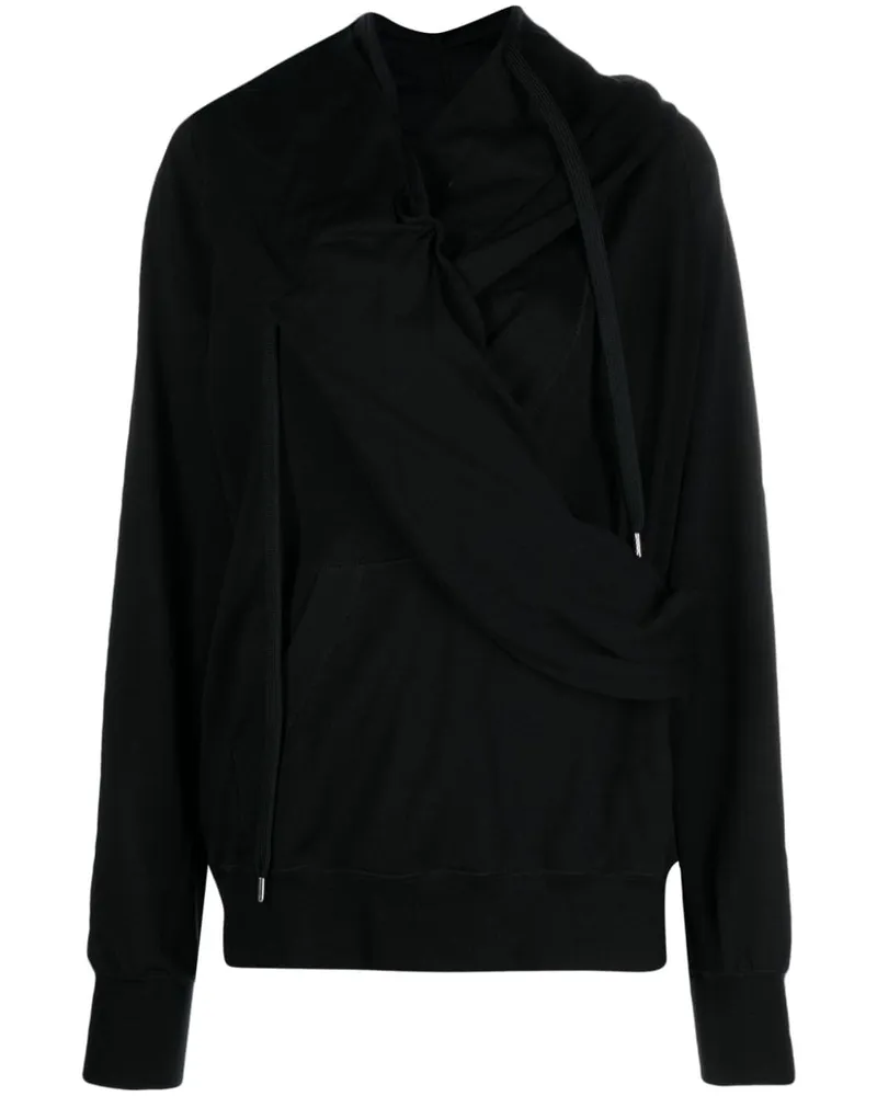 Undercover Cropped-Hoodie Schwarz