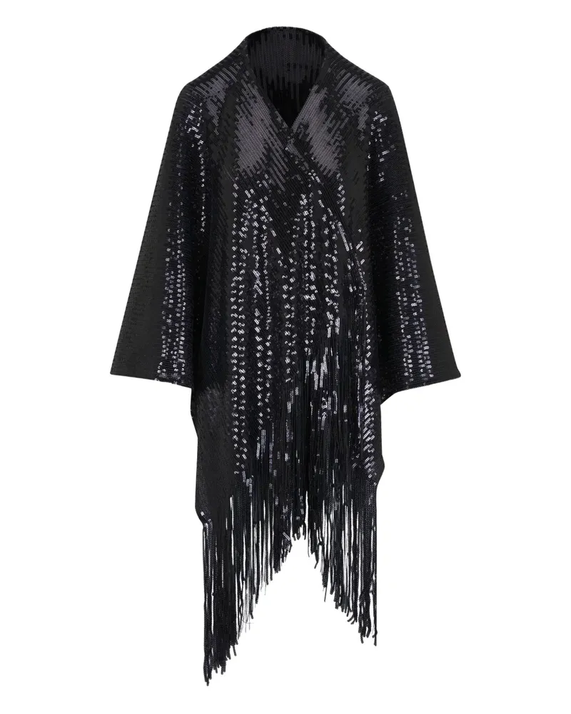 Talbot Runhof Jacke mit Pailletten - Schwarz Schwarz